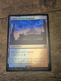 Baron, Airship Kingdom FOIL X1 NM Final Fantasy MTG NM Near Mint - Image 1
