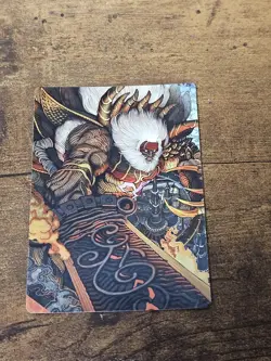 Braska's Final Aeon Art Card - Final Fantasy #39 MTG Magic The Gathering NM - Image 1