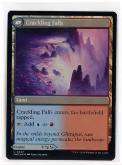MtG MH3 Rush of Inspiration / Crackling Falls #257 FOIL - Image 2