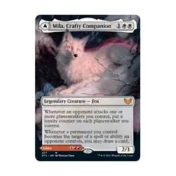 WOTC MtG Strixhaven: School of Mage Mila, Crafty Companion (Borderless) (M NM - Image 1