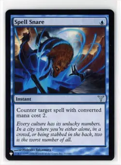 MtG The List Spell Snare #33 Non-Foil - Image 1