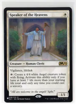 MtG The List Speaker of Heavens #38 Non-Foil - Image 1