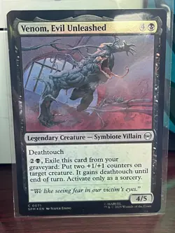 MTG Universes Beyond: Spider-man Venom, Evil Unleashed Foil 0071 - Image 1
