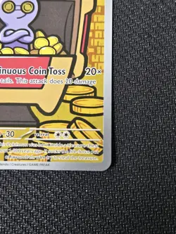 Pokemon TCG Gimmighoul 198/182 Sv04: Paradox Rift Holo Card NM, Fast Ship - Image 2