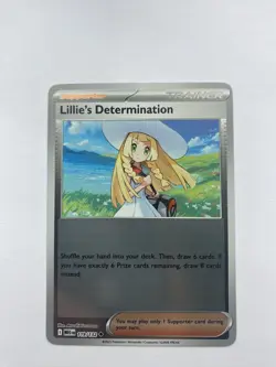 POKEMON - LILLIE'S DETERMINATION - 119/132 - MEGA EVOLUTION - REVERSE HOLO - Image 1