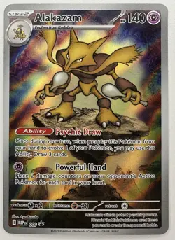 Alakazam 009 Black Star Promo - Pokemon TCG Mega Evolutions - (Pack Fresh) NM - Image 1