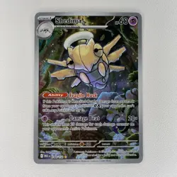 Shedinja Pokemon Mega Evolutions Illustration Rare Full Art #144/132 NM+ - Image 1