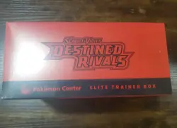 DMG Destined Rivals Pokemon Center Elite Trainer Box ETB NEW Sealed *read Desc* - Image 4