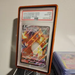 2020 POKEMON SWORD & SHIELD DARKNESS ABLAZE #020 FULL ART/CHARIZARD VMAX PSA 10 - Image 3