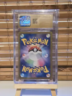 🌋🌋🌋 CGC 10 Pristine Volcanion ex SAR sv9 Battle Partners 124/100 Pokemon - Image 2
