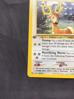 Pokemon Cards: Neo Genesis 1st Edition Common: Stantler 76/111 - Image 5