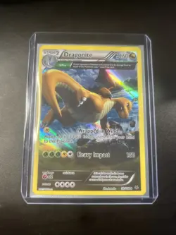 Pokemon TCG Dragonite Roaring Skies Reverse Holo Rare Card 52/108 - Image 1