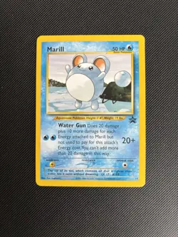 Pokemon Card Black Star Promo Marill 29 WOTC - Image 1