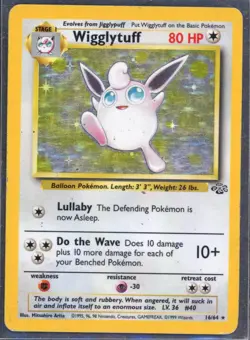 Pokemon Cards - Wigglytuff 16/64 - Jungle Set - eBay Live Sun 12th 6:30pm - Image 1