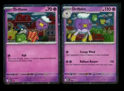 Drifloon 005 Drifblim 006 Black Star Promo 2025 Mega Evolution Pokemon Card TCG - Image 1