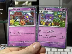 Drifloon 005 Drifblim 006 Black Star Promo 2025 Mega Evolution Pokemon Card TCG - Image 3