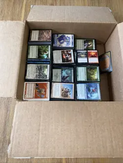 Large Box of Unsorted Bulk Magic The Gathering Cards Lot Approx 12 Plus Pounds - Image 5