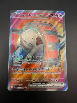 Iron Threads Ex 233/198 Ultra Rare Scarlet And Violet NM Pokemon Card - Image 1