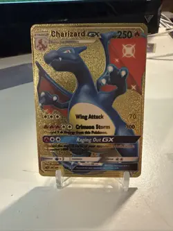 Pokemon gold card charizard gx stage 2 - Image 1