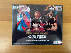 One Piece OP09 Emperors in the New World Box Display Sealed Card English Bandai - Image 1