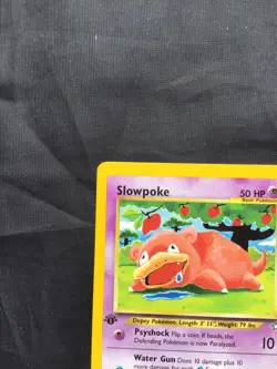 Pokemon Cards: Neo Genesis 1st Edition Common: Slowpoke 73/111 - Image 2