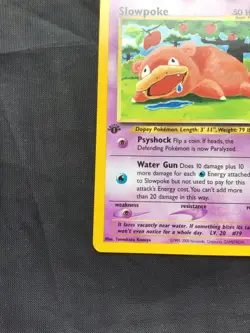 Pokemon Cards: Neo Genesis 1st Edition Common: Slowpoke 73/111 - Image 5