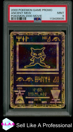 ANCIENT MEW POKEMON PROMO CARD 2000 PSA 9 - Image 1