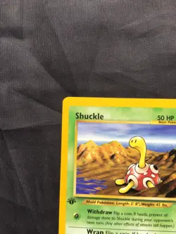 Pokemon Cards: Neo Genesis 1st Edition Common: Shuckle 72/111 - Image 2