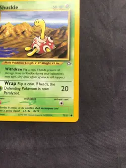 Pokemon Cards: Neo Genesis 1st Edition Common: Shuckle 72/111 - Image 4