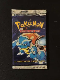 Factory Sealed Base Set Original Booster Pack Box Pokemon Card Blastoise - Image 1