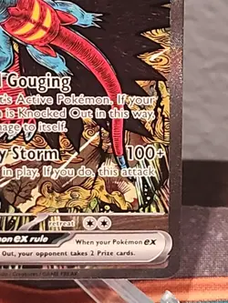 Roaring Moon EX 162/131 Special Illustration Rare Pokemon Card Prismatic - Image 4