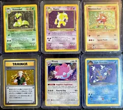 Pokemon TCG Vintage Holo Wizard of The Coast Era Card NM Bundle 1999 - Image 1