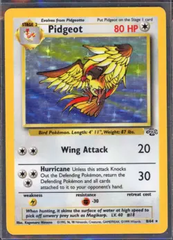 Pokemon Cards - Pidgeot 8/64 - Jungle Set - eBay Live Sun 12th 6:30pm - Image 1