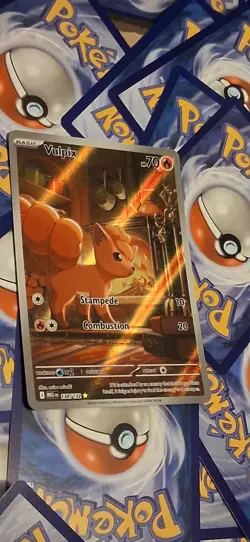Pokemon TCG Vulpix 5 Cards Total-Vulpix Mega Evolution and Various Card NM - Image 3