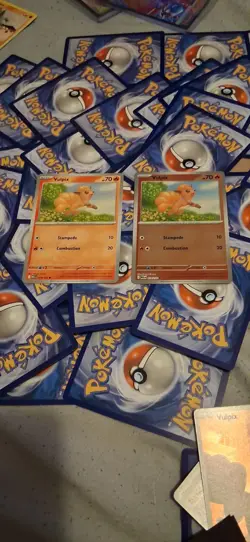 Pokemon TCG Vulpix 5 Cards Total-Vulpix Mega Evolution and Various Card NM - Image 4