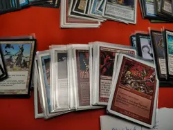 Vintage MAGIC THE GATHERING Lot 172 Cards TCG Low $331 See All Pics NM LP 1990s - Image 3