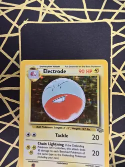 🔥 Electrode 2/64 🔥Original Holo Rare Jungle Set Pokemon Card WOTC TCG 1999 - Image 4