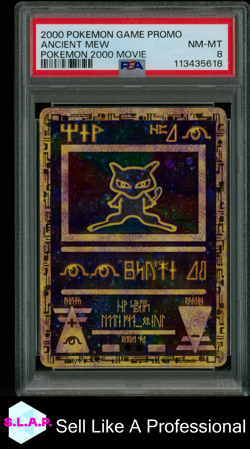 ANCIENT MEW POKEMON PROMO CARD 2000 PSA 8 - Image 1