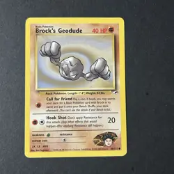 Brock’s Vulpix 73/132 Pokemon TCG Pokemon Card (MYREF#2) - Image 1