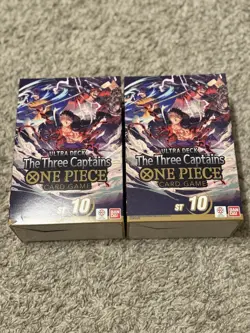 Bandai One Piece The Three Captains Ultra Deck - 51 Cards (ST-10) 810059783508 - Image 1