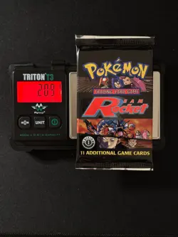 Factory Sealed 1st Edition Team Rocket Booster Pack Box Pokemon Card 4 Design - Image 3