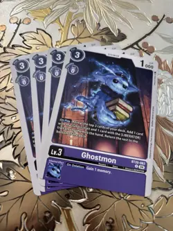 Digimon Card Game Playset Ghostmon BT20-063 U Release Special Booster 2.5 - Image 1