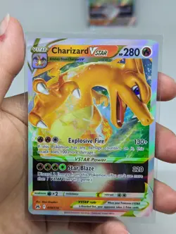 Pokemon Charizard Vstar Holo Cards (Lot of 2) - Image 2
