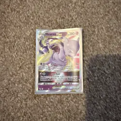 Pokemon Card Mewtwo VStar 031/078 Pokemon Go Half Art Ultra Rare Near Mint - Image 1