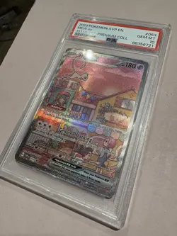 Pokemon TCG Mew EX Black Star Promo Card SVP053 PSA 9 - Image 3