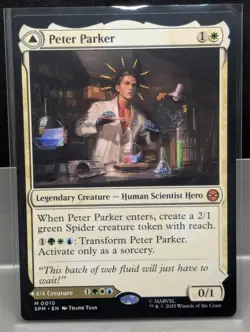 Peter Parker Amazing Spider-Man X1 NM Marvel's Spider Man MTG - Image 1