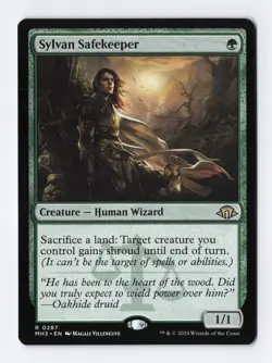 sylvan safekeeper #287 Rare - MTG: modern horizons 3 NM MH3 - Image 1