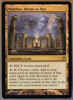 Nykthos, Shrine to Nyx - MTG - Theros- Magic: The Gathering - Image 1