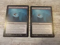 2x Phyrexian Etchings - Coldsnap - NM - German - OOP MTG - Image 1