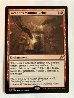 Weapons Manufacturing Edge of Eternities MTG NM - Image 1